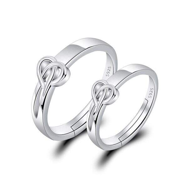 Simple and stylish couple ring - Image 5