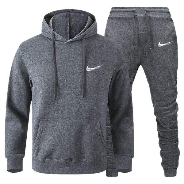 Velvet fashion brand hoodie men's hoodie - Image 1