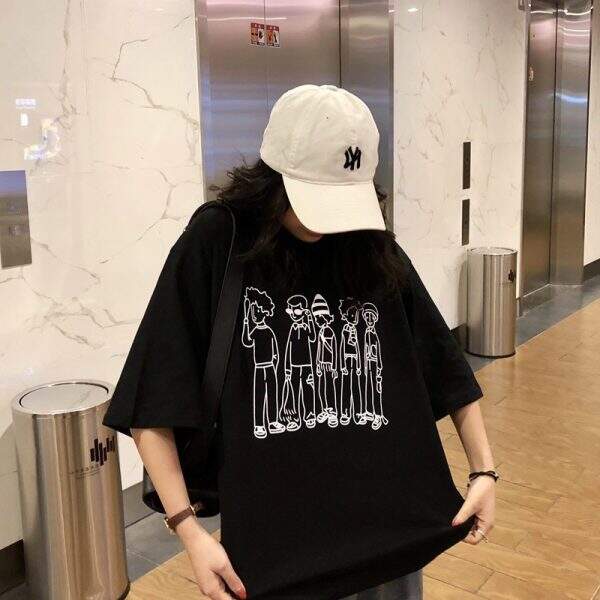 Short sleeved T-shirt for women - Image 4