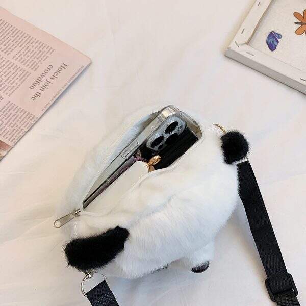 Cute plush toy panda backpack doll - Image 2