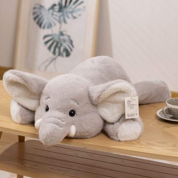 Bulu Elephant Plush Doll Cute Cartoon Animal Doll - Image 2