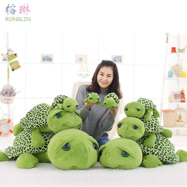 Cartoon cute eyed turtle plush toy - Image 3