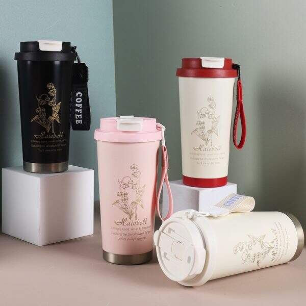 Stainless steel insulated cup, portable cup - Image 2