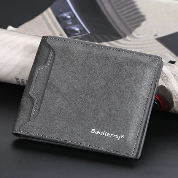 Men's Short Fashion Wallet - Image 1