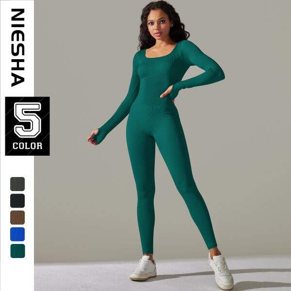 Elastic tight yoga pants set - Image 1