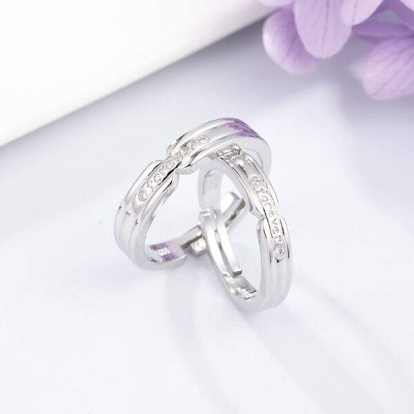 Letter diamond ring - Image 2