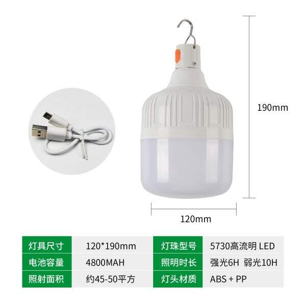 Rechargeable LED light bulb - Image 3
