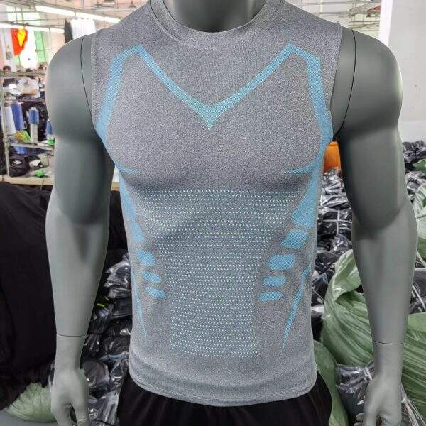 Men's quick drying ice silk fitness exercise - Image 3
