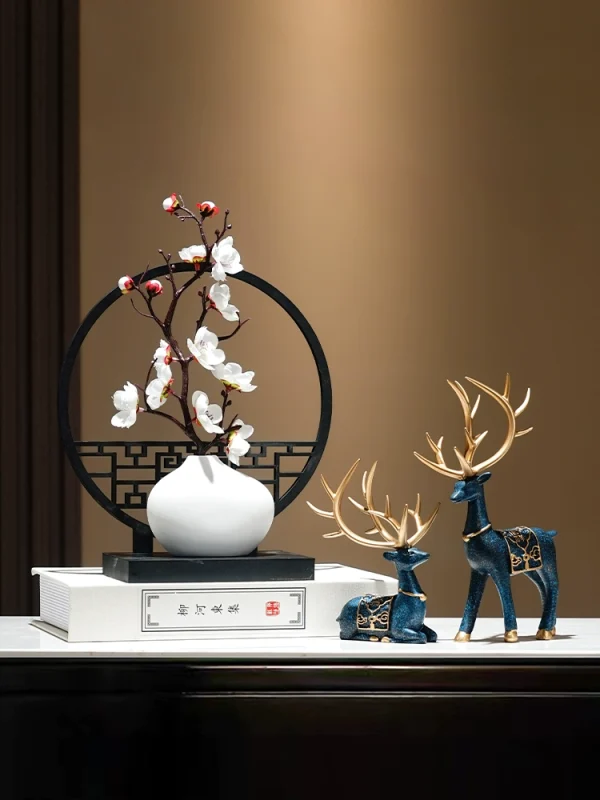 Living room decoration deer vase - Image 3