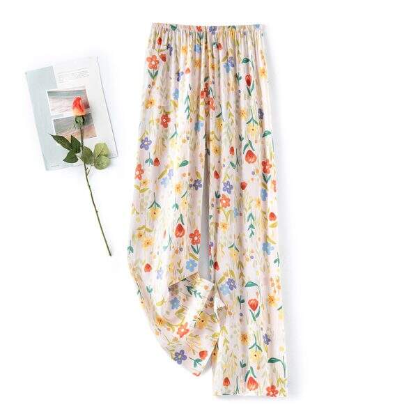 Women's silk cotton pajamas - Image 1