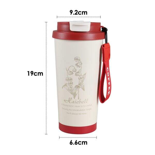 Stainless steel insulated cup, portable cup - Image 4