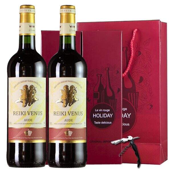 Original bottle, original imported red wine - Image 4