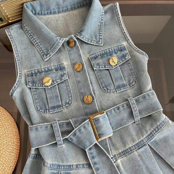 Children's princess skirt denim skirt - Image 2