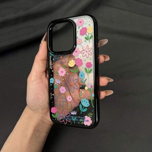 Colorful flower suitable for iPhone case - Image 1