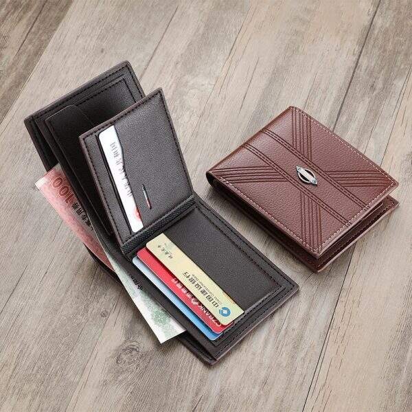 Men's soft leather wallet, waterproof - Image 2