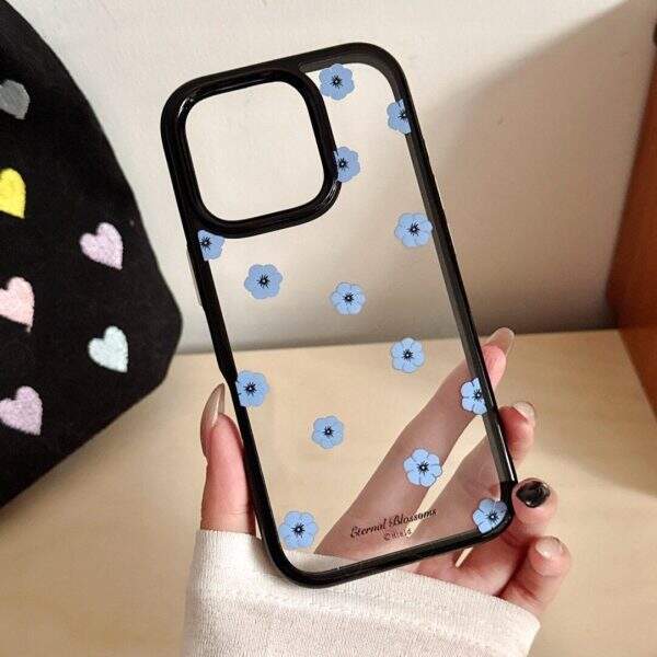 Black acrylic hard shell phone case - Image 2