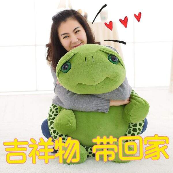 Cartoon cute eyed turtle plush toy - Image 4