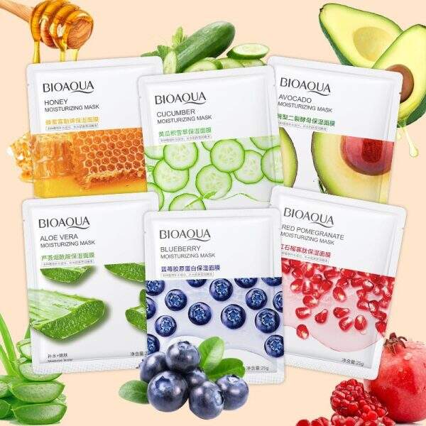 A facial mask that moisturizes, nourishes and softens the skin. - Image 1