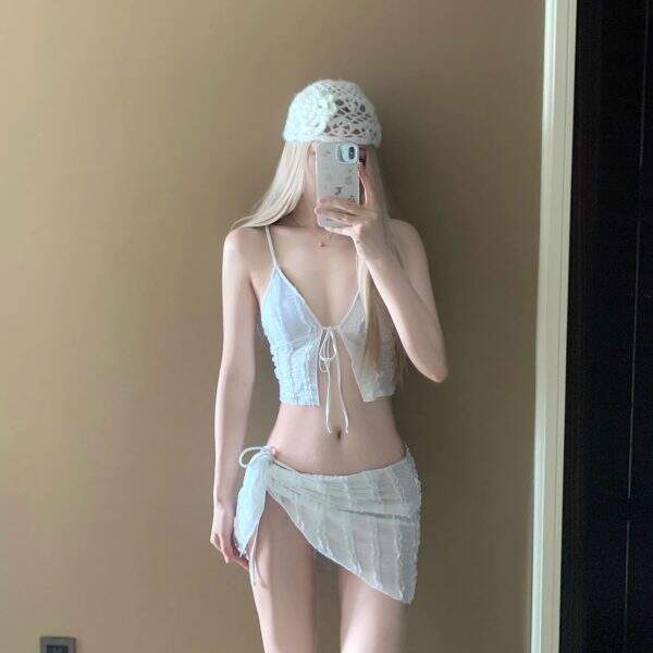 Bikini Ins Style, Three Piece Set - Image 3
