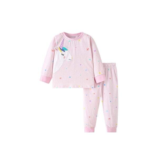 Girls' long sleeved round neck suit - Image 5