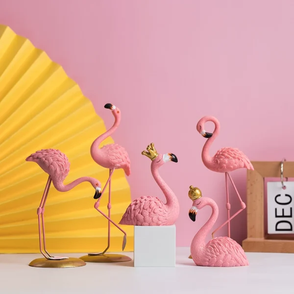 Flamingo desktop decoration - Image 2