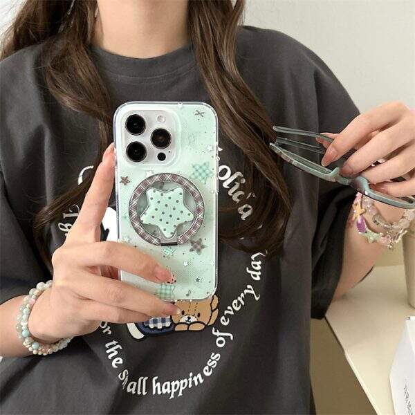 Mint green phone case - Image 1