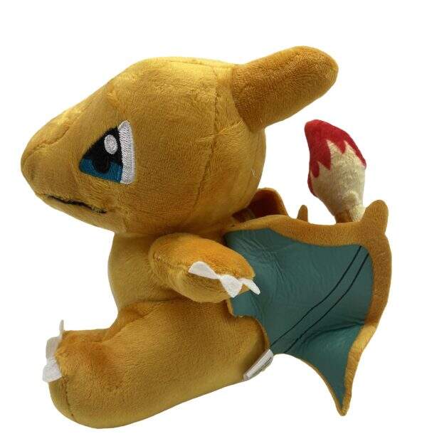 Fire breathing dragon plush toy black dragon yellow dragon - Image 5