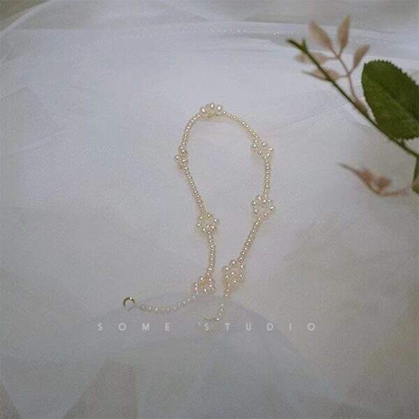 Pearl necklace for women - Image 4