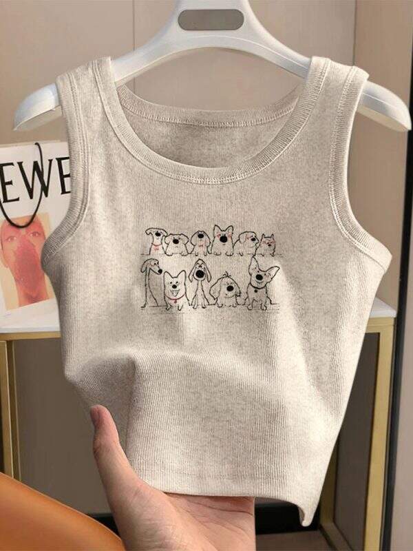 Women's cotton vest - Image 5