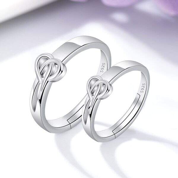 Simple and stylish couple ring - Image 1