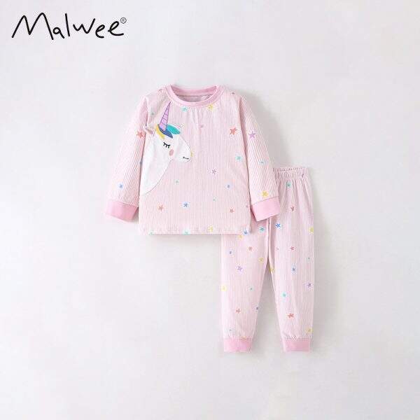 Girls' long sleeved round neck suit - Image 1