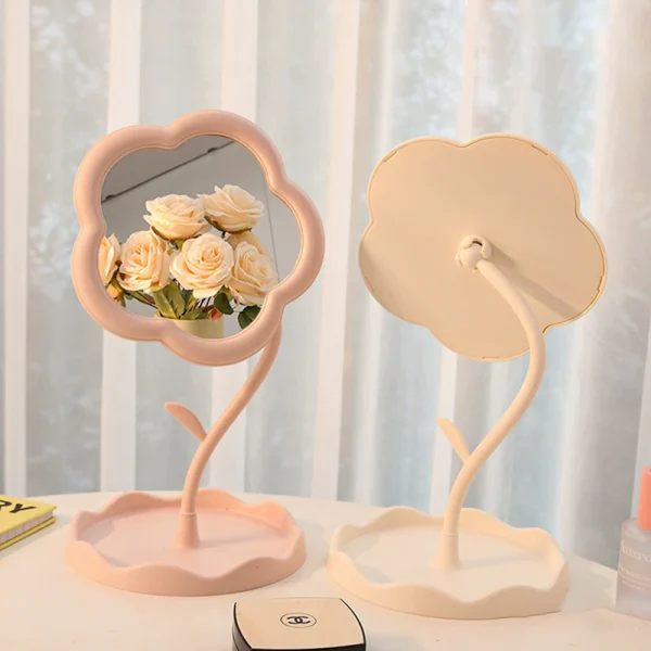 flower makeup mirror - Image 2