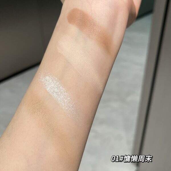 Four color silkworm dish pearl matte eye shadow - Image 3