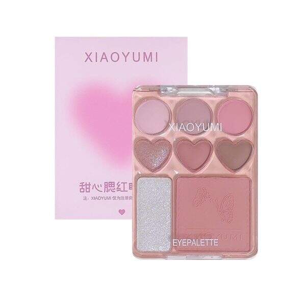 Korean heart-shaped eye shadow plate - Image 5