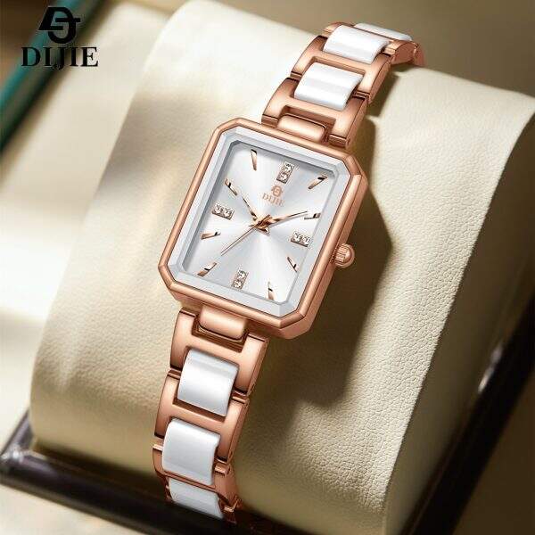 Square quartz wristwatch - Image 2