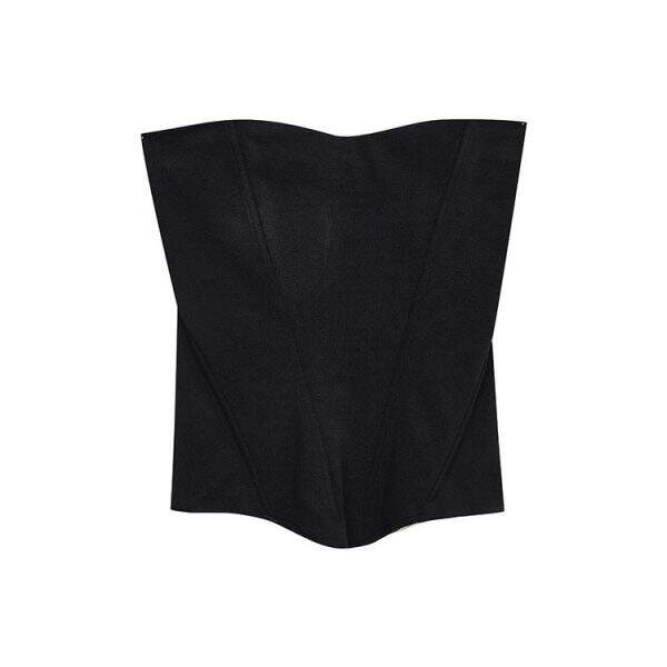 Sexy black fishbone top - Image 2