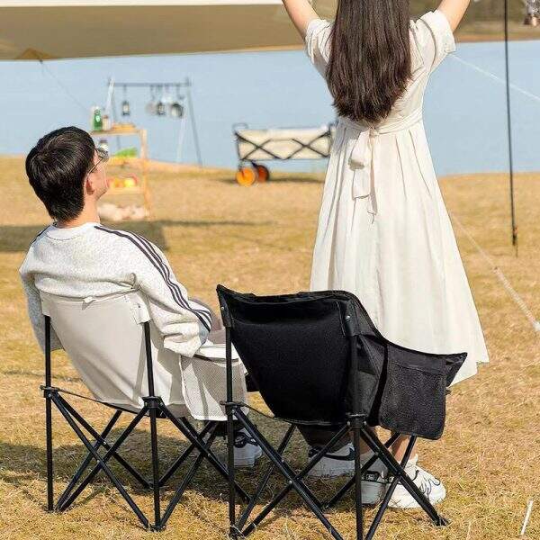 Portable folding chair, picnic chair - Image 2