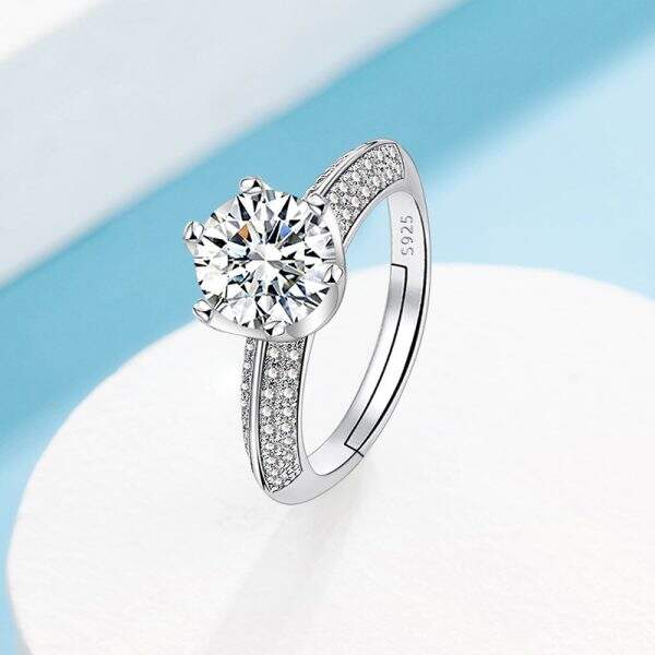 Moissanite Diamond Ring - Image 1