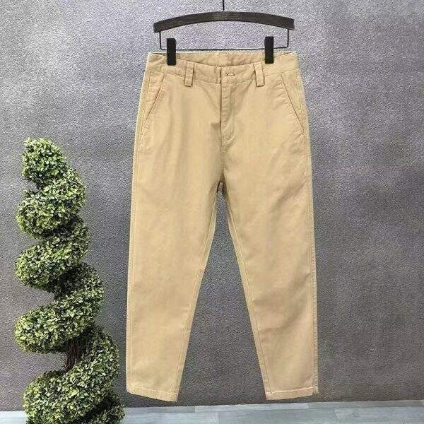Men's trendy brand hanging suit pants - Image 4