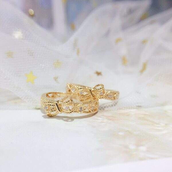 Ladies' Diamond Bow Ring - Image 5