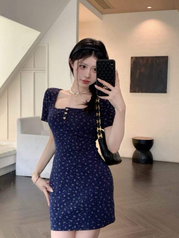 Sexy backless dress v - Image 2