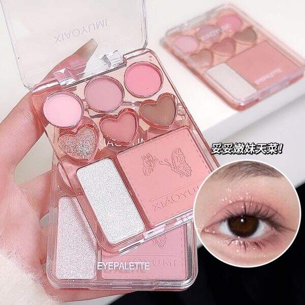 Korean heart-shaped eye shadow plate - Image 4