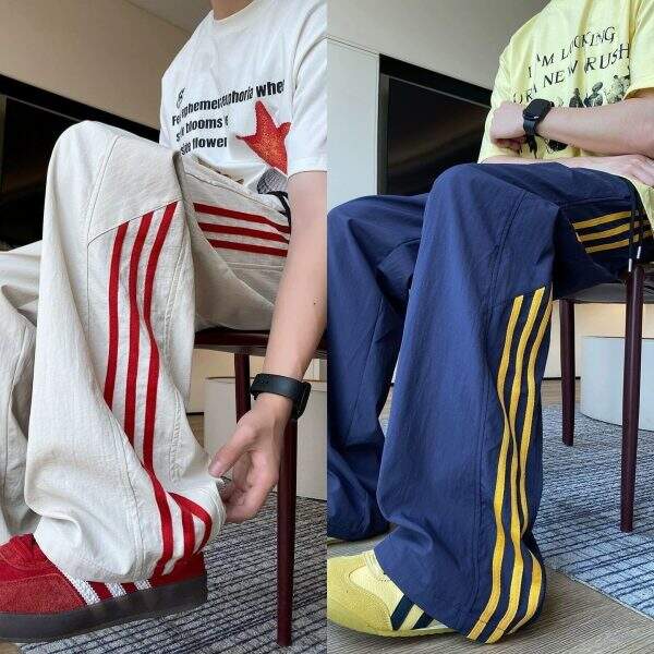 Straight leg wide pants - Image 3