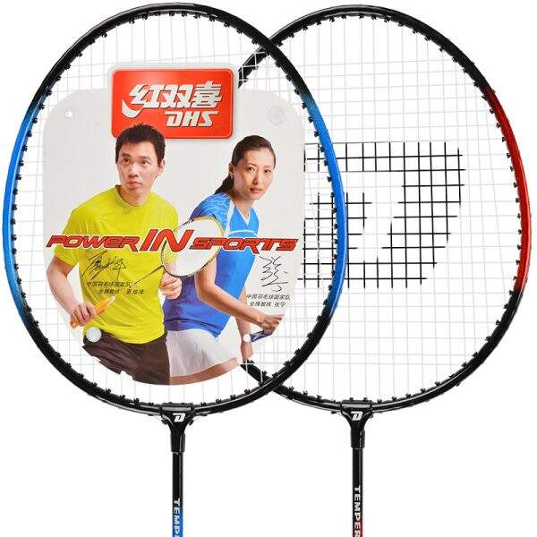Red Double Happiness badminton racket 208 - Image 4