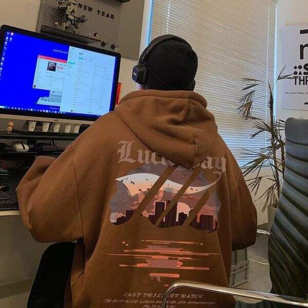 American hooded sweatshirt - Image 2