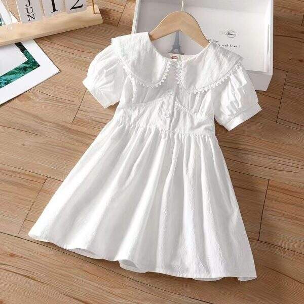 Children's short sleeved skirt - Image 1