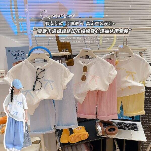 Girls' short sleeved pants - Image 1