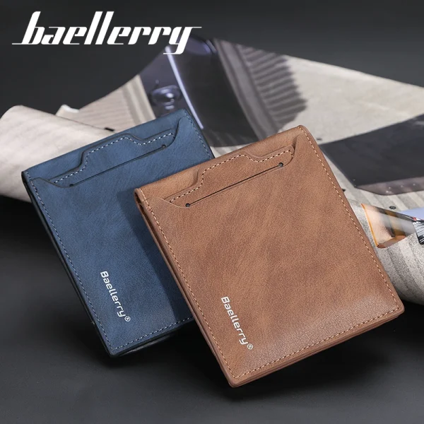 Men's Short Fashion Wallet - Image 2