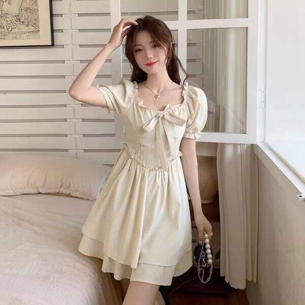 Lace bow dress - Image 3
