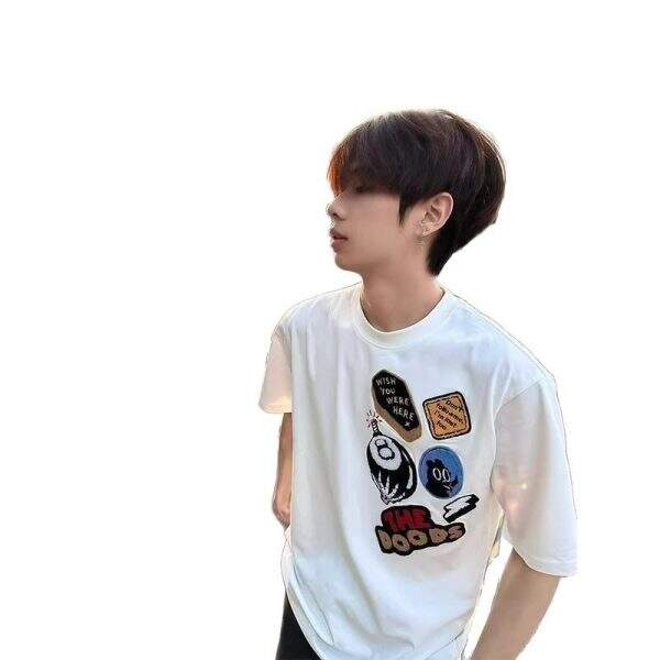 Short sleeved T-shirt for men - Image 5